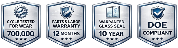 AGD warranty and certification badges